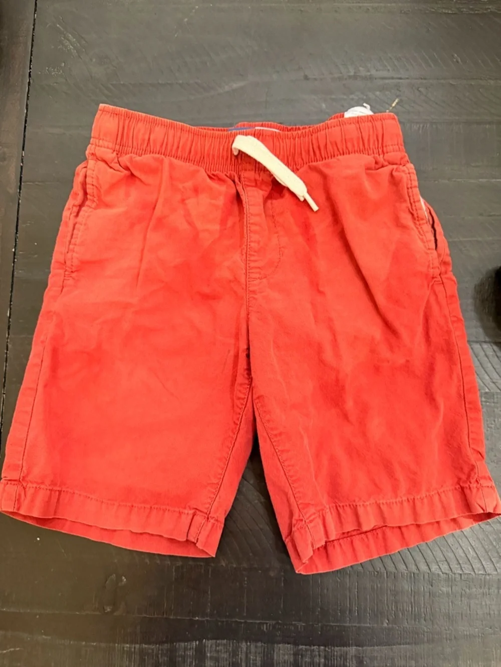 Old Navy Red Drawstring Pull-On Kids Shorts